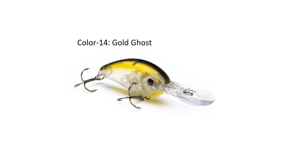 Vexan Vern Stonerollers Deep Dive Crankbait, Gold Ghost, 3/4 oz, VSR-14