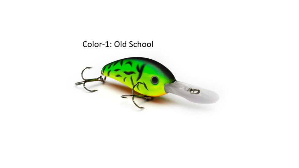 Vexan Vern Stonerollers Deep Dive Crankbait, Old School, 3/4 oz, VSR-1