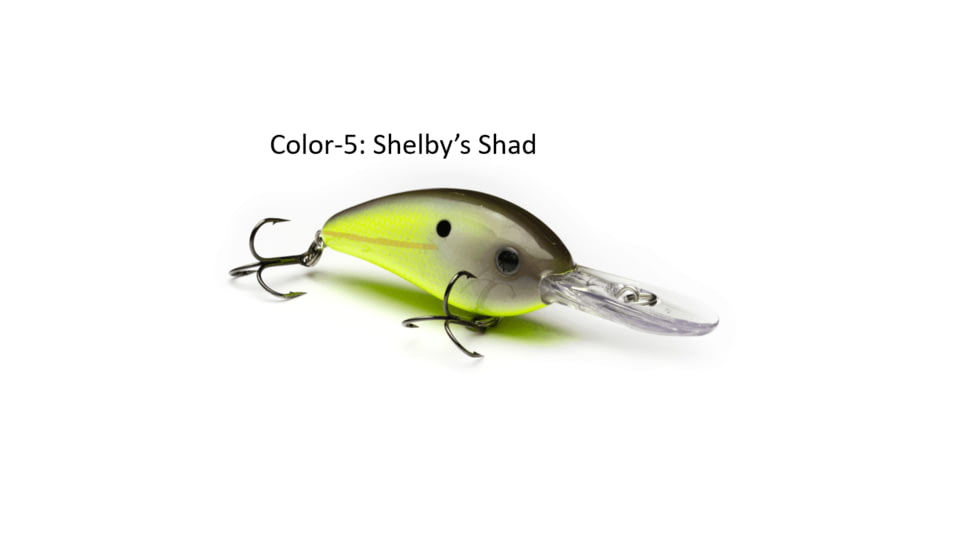 Vexan Vern Stonerollers Deep Dive Crankbait, Shelbys Shad, 3/4 oz, VSR-5