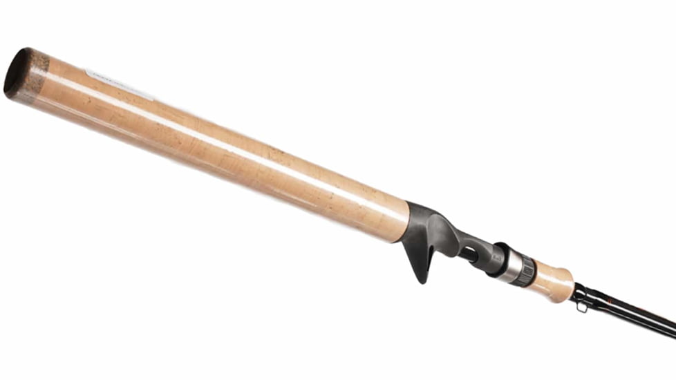 Vexan Walleye Rods, 6 ft 8 in, Medium Extra Fast Tip Spinning, Black/Orange, VW68S-M-XF