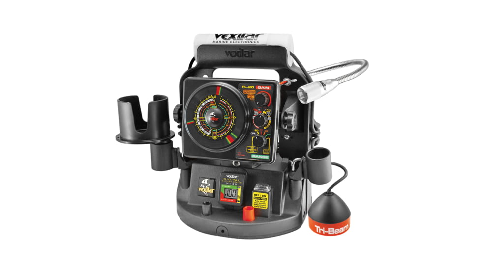 Vexilar Fl 20 Super Pack With Tri Beam Ice-Ducer, UP20SUPER