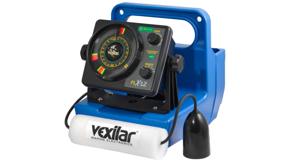 Vexilar FLX-12 Genz Pack w/12 Ice-Ducer, Blue, Regular, GPX1212