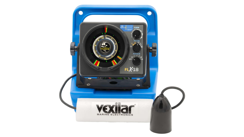 Vexilar FLX-18 Genz Pack w/ 12 Degree Ice-Ducer / DD-100, Black, GPX1812
