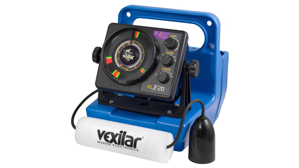 Vexilar FLX-20 Genz Pack w/ 12 Degree Ice-Ducer, Blue, Regular, GPX2012