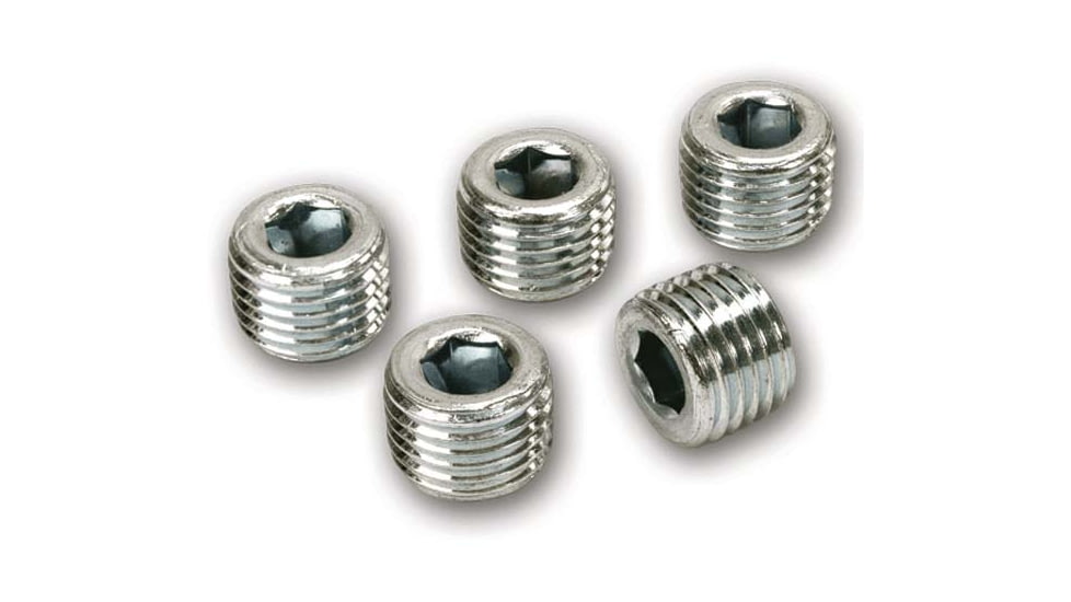 VIAIR 1/4in NPT M Plugs, 5 Piece, 90003