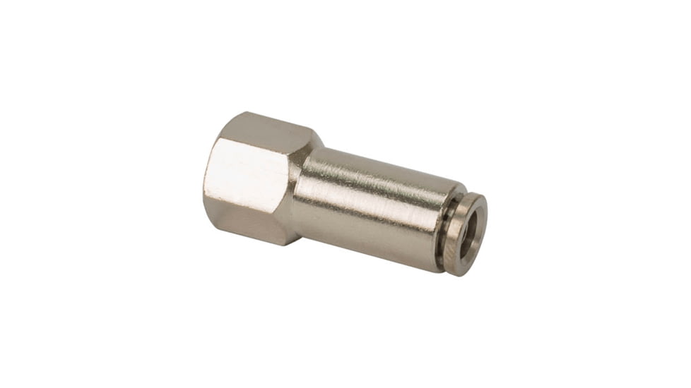 VIAIR 1/8in NPT F to 3/8in Airline Straight Fitting, 2 pcs, 13874