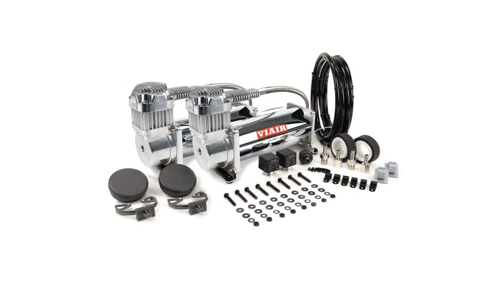 VIAIR 450C Dual Performance Value Pack, Silver, 45012