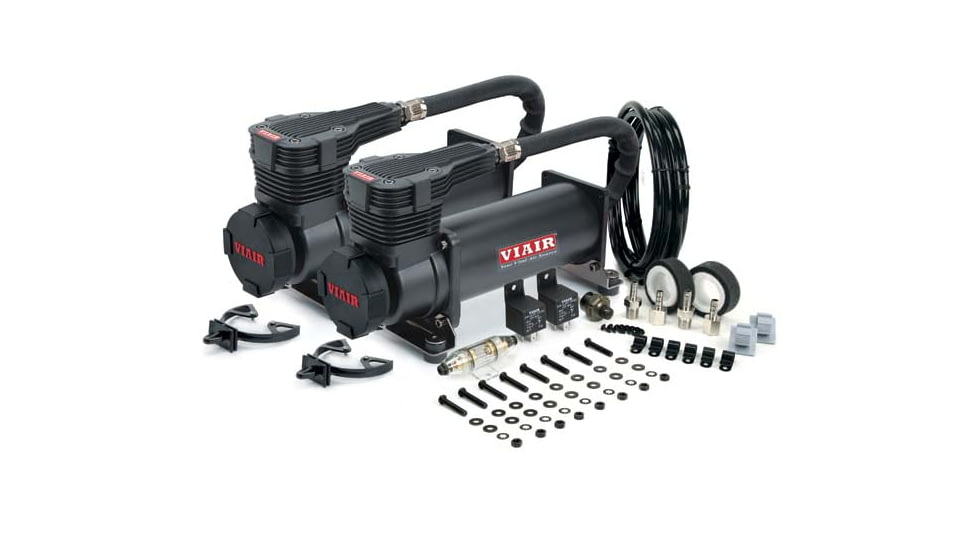 VIAIR 485C Gen 2 Performance Dual Value Pack, Stealth Black, 48542