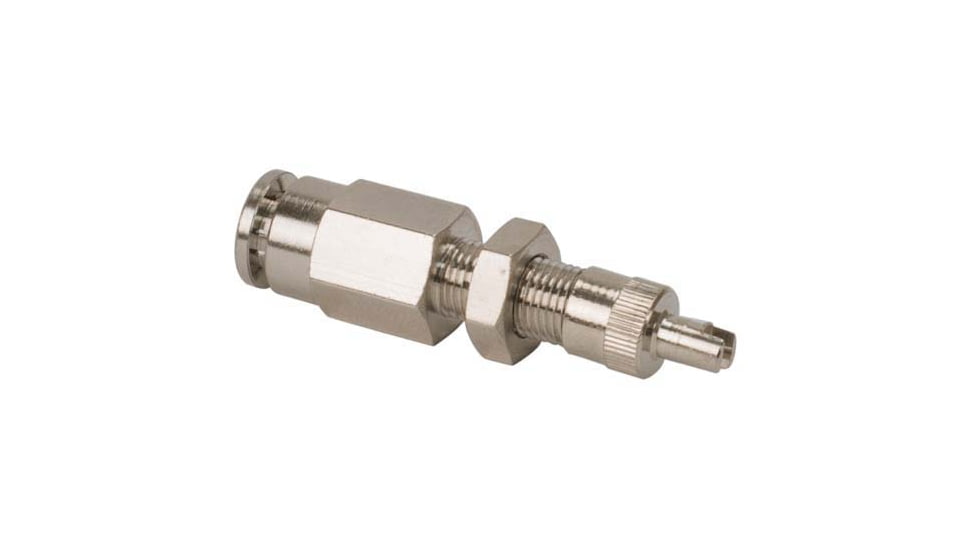 VIAIR DOT Inflation Valve, For 1/4in Air Line, PTC Style, Nickel Plated, 2 pcs, 11490