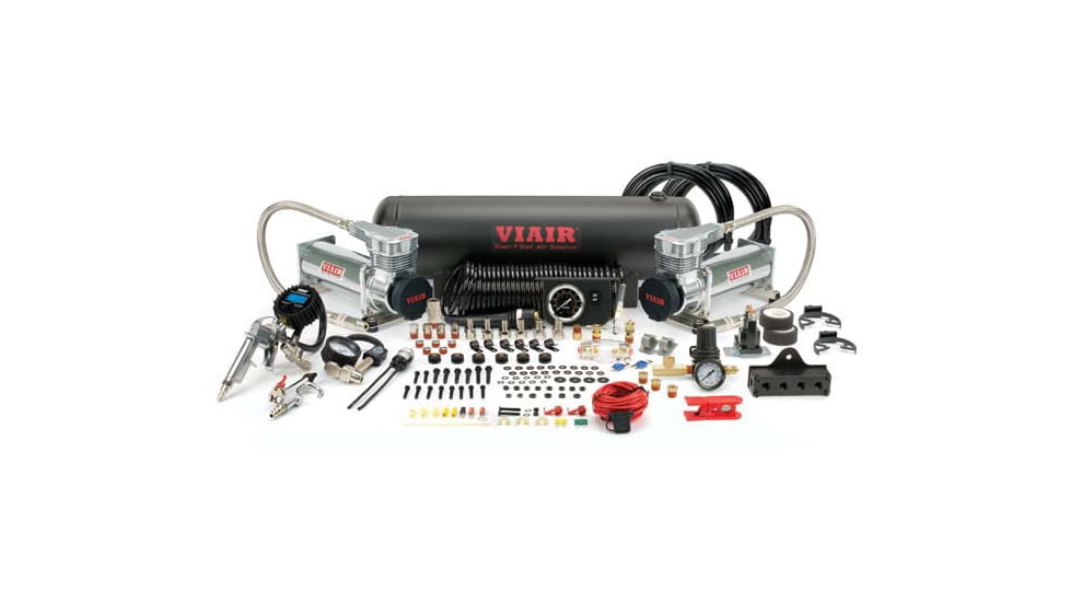VIAIR Gen 2 Dual 485C Onboard Air System, Platinum, 20085