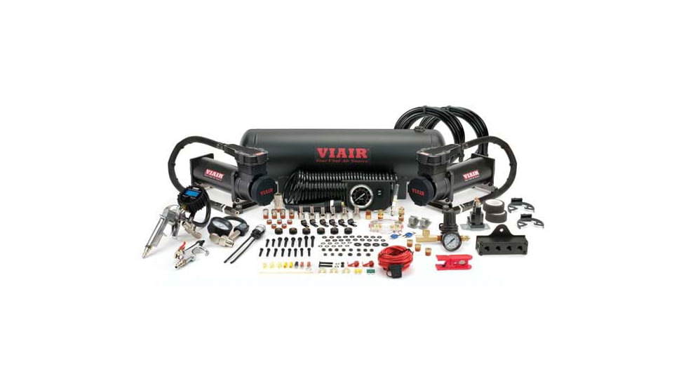 VIAIR Gen 2 Dual 485C Onboard Air System, Stealth Black, 20185