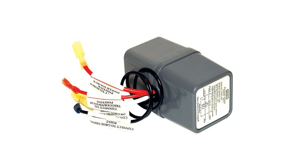 VIAIR Pressure Switch with Relay, 12V Only, 1/8in NPT M Port, 90 PSI On, 120 PSI Off, 90113