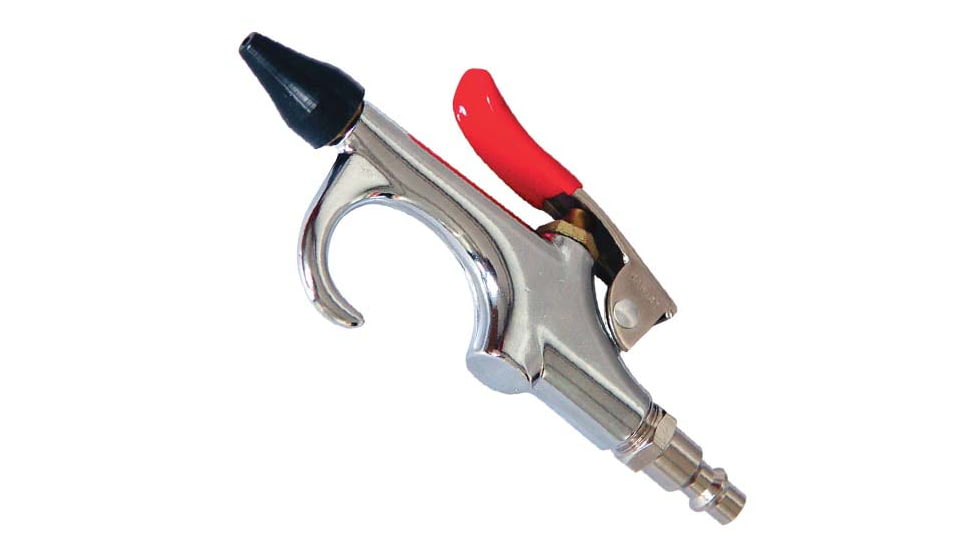 VIAIR Rubber-Tipped Blow Gun, 1/4in Quick Connect Stud, 00045