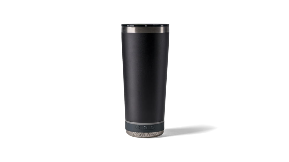 Vibe Vibe Tumbler Speaker w/ Attachment, Black, 18oz, SPKR-18-BLK