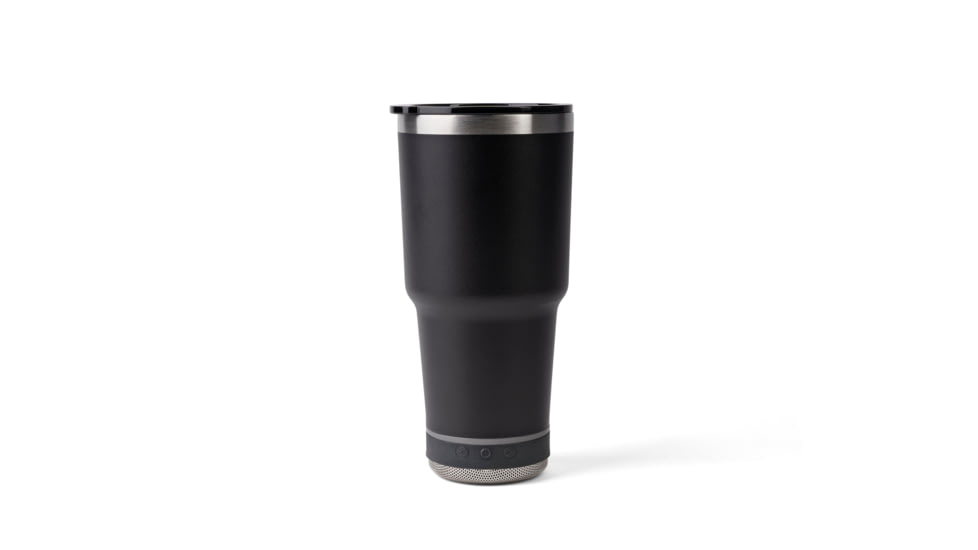 Vibe Vibe Tumbler Speaker w/ Attachment, Black, 28oz, SPKR-28-BLK