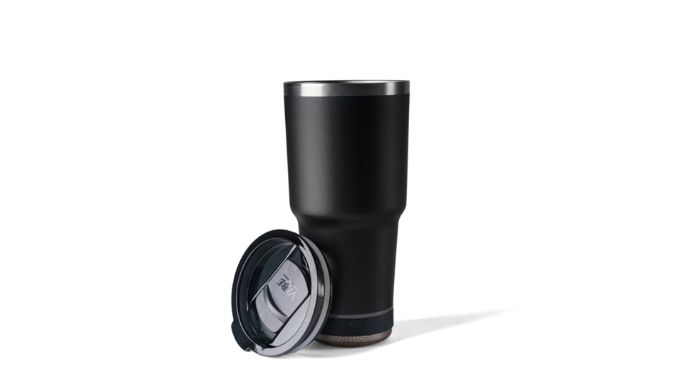 Vibe Vibe Tumbler Speaker w/ Attachment, Black, 28oz, SPKR-28-BLK