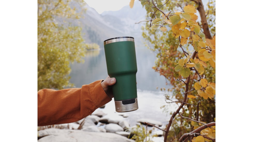 Vibe Vibe Tumbler Speaker w/ Attachment, Red, 28oz, SPKR-28-RED