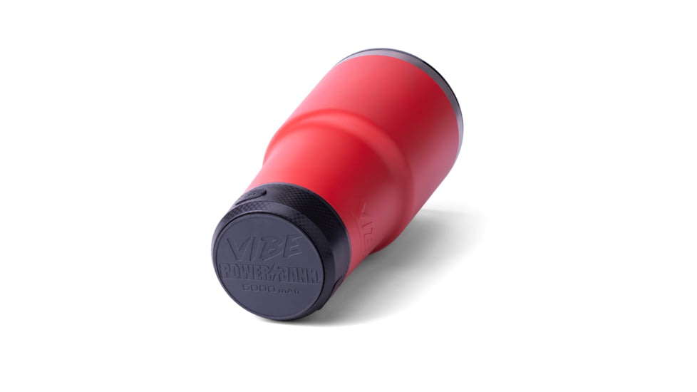 Vibe Vibe Tumbler Speaker w/ Attachment, Red, 28oz, SPKR-28-RED