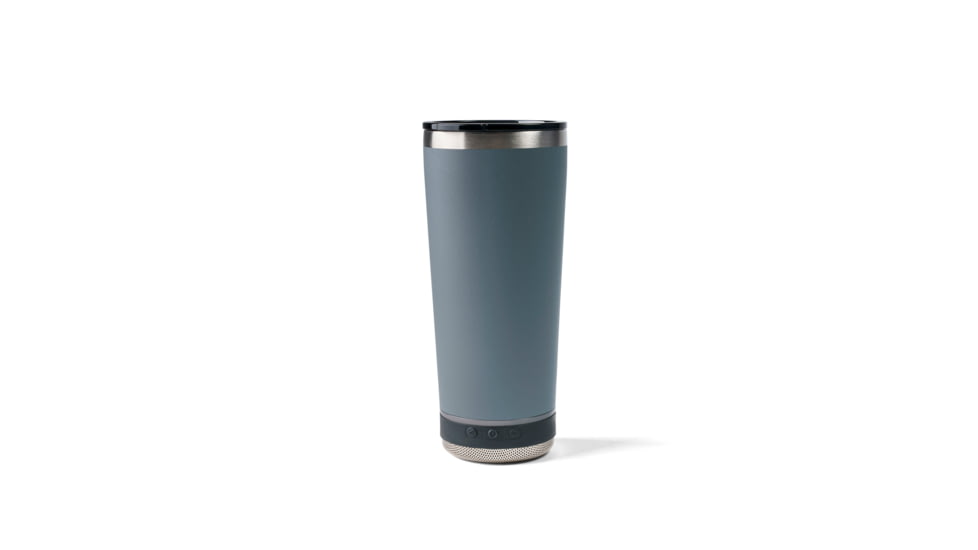 Vibe Vibe Tumbler Speaker w/ Attachment, Grey, 18oz, SPKR-18-GRY