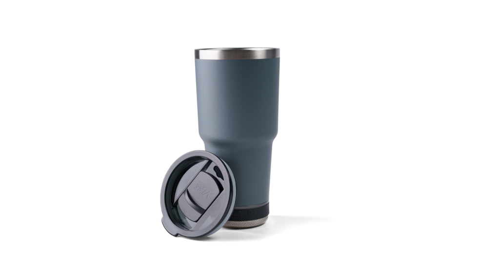 Vibe Vibe Tumbler Speaker w/ Attachment, Grey, 28oz, SPKR-28-GRY