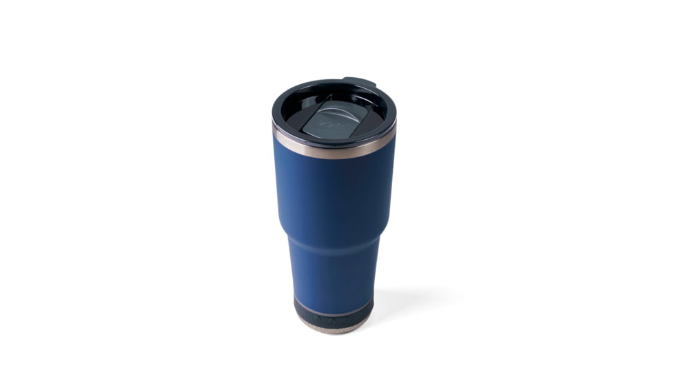 Vibe Vibe Tumbler Speaker w/ Attachment, Navy Blue, 28oz, SPKR-28-NBLU
