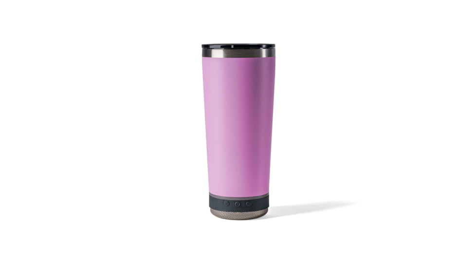 Vibe Vibe Tumbler Speaker w/ Attachment, Pink, 18oz, SPKR-18-PINK