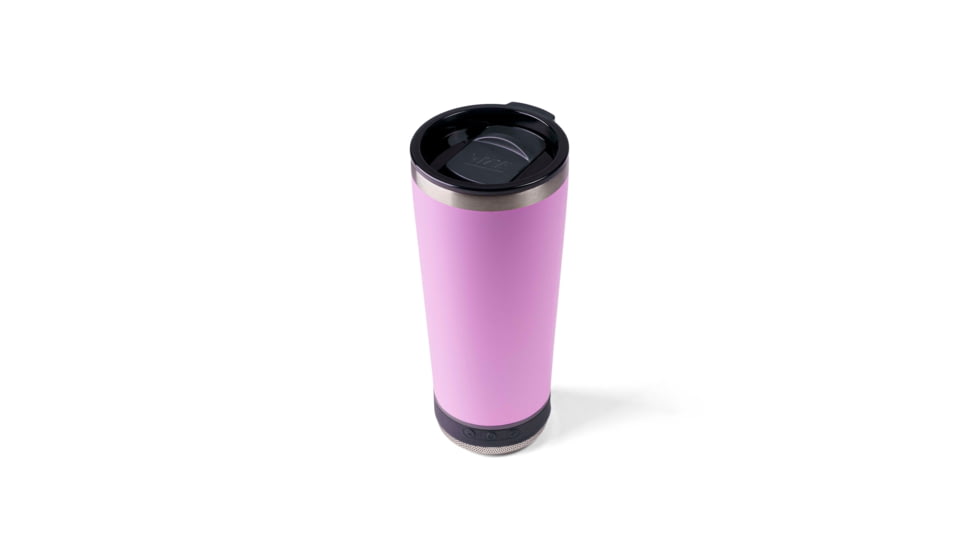 Vibe Vibe Tumbler Speaker w/ Attachment, Pink, 18oz, SPKR-18-PINK