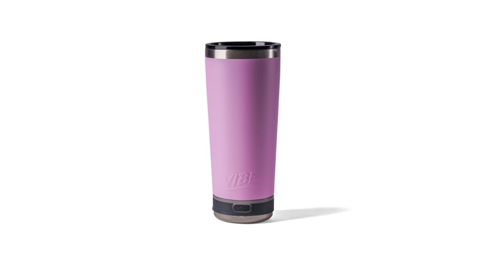 Vibe Vibe Tumbler Speaker w/ Attachment, Pink, 18oz, SPKR-18-PINK
