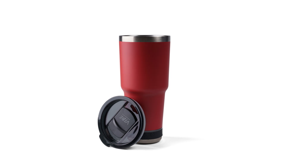 Vibe Vibe Tumbler Speaker w/ Attachment, Red, 28oz, SPKR-28-RED