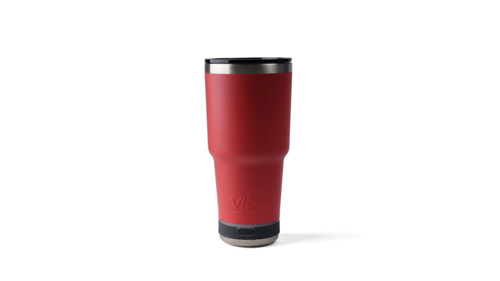 Vibe Vibe Tumbler Speaker w/ Attachment, Red, 28oz, SPKR-28-RED