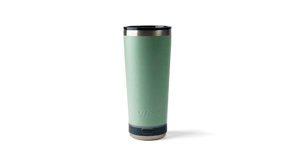 Vibe Vibe Tumbler Speaker w/ Attachment, Seafoam, 18oz, SPKR-18-SEAF