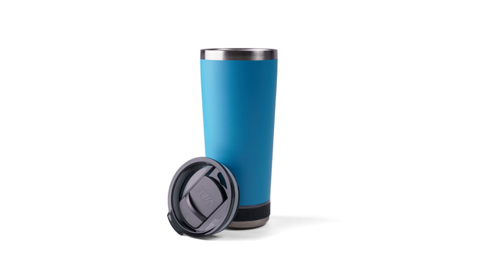 Vibe Vibe Tumbler Speaker w/ Attachment, Water Blue, 18oz, SPKR-18-WBLU