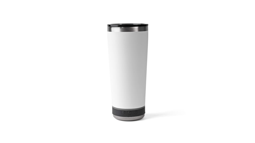 Vibe Vibe Tumbler Speaker w/ Attachment, White, 18oz, SPKR-18-WHT