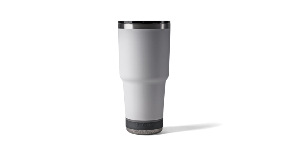 Vibe Vibe Tumbler Speaker w/ Attachment, White, 28oz, SPKR-28-WHT