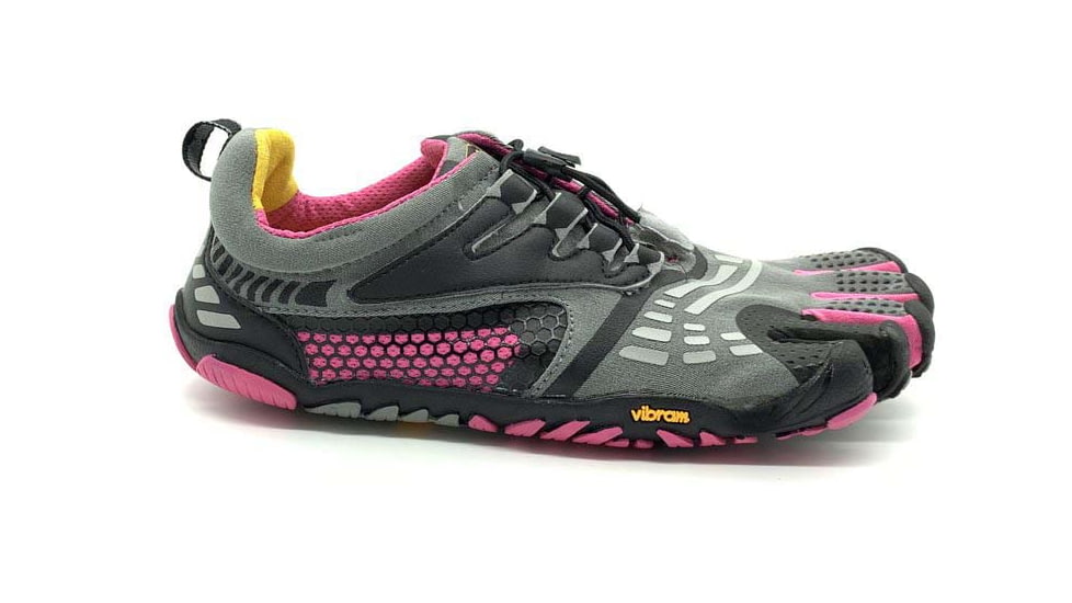 Vibram FiveFingers KMD Sport LS - Womens, Grey/Black/Pink, 36 EU, W375336