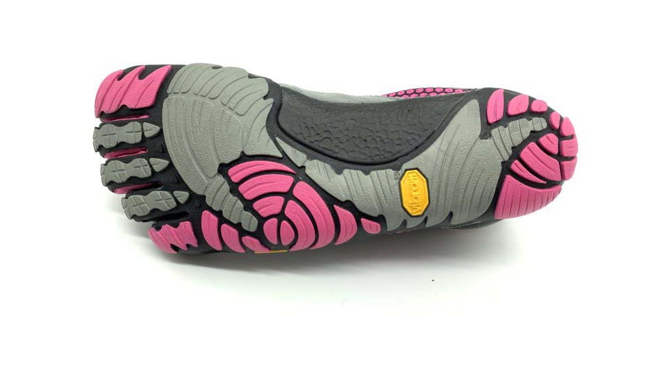 Vibram FiveFingers KMD Sport LS - Womens, Grey/Black/Pink, 36 EU, W375336