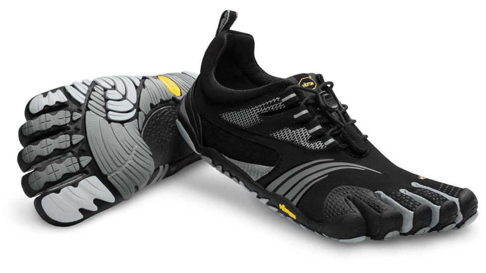 Vibram FiveFingers KMD Sport - Mens, Black/Silver/Grey, 40 EU, M368540