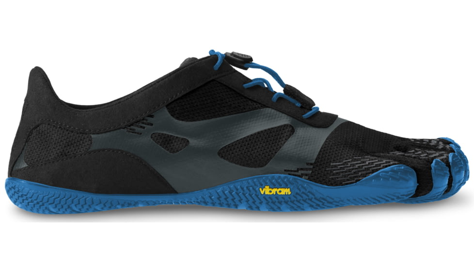 Vibram FiveFingers KSO EVO Camp Shoe - Men's-Black/Blue-Medium-41