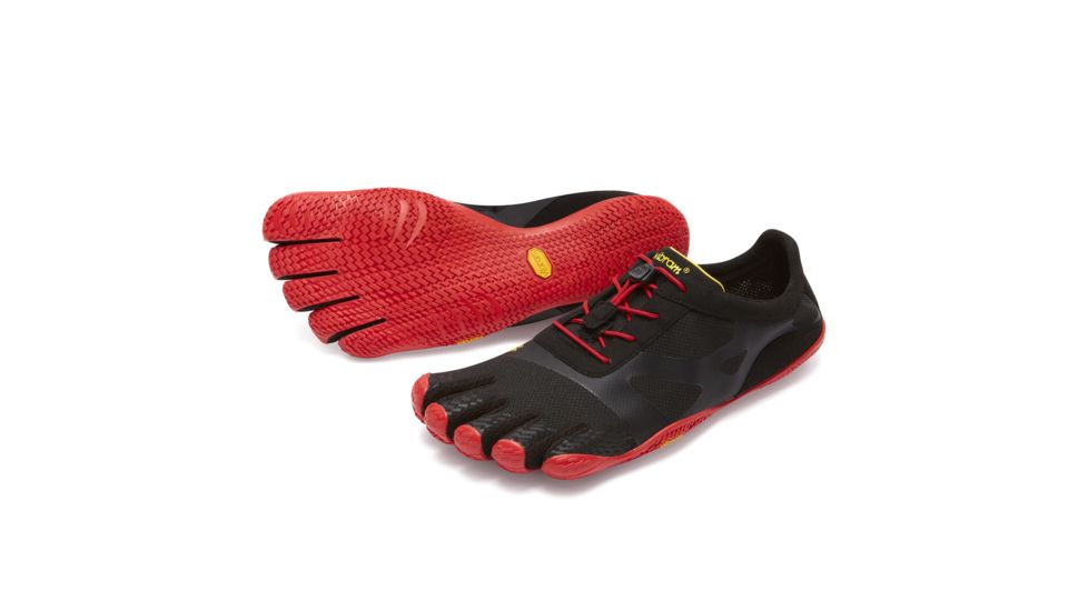Vibram FiveFingers KSO EVO - Mens, Black/Red, 41, 18M070141