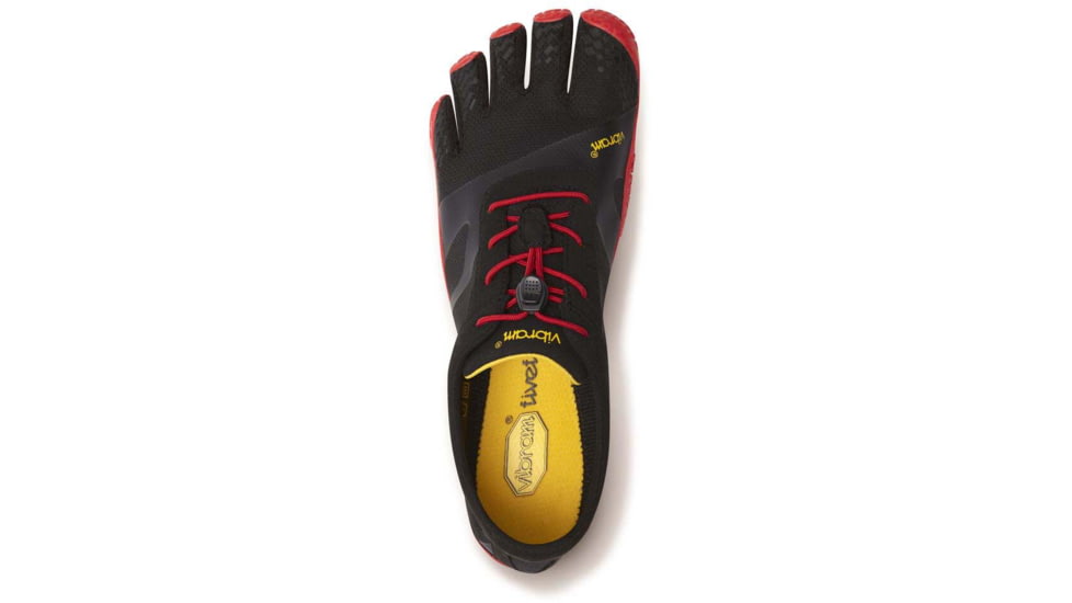 Vibram FiveFingers KSO EVO - Mens, Black/Red, 40 EU, 18M070140