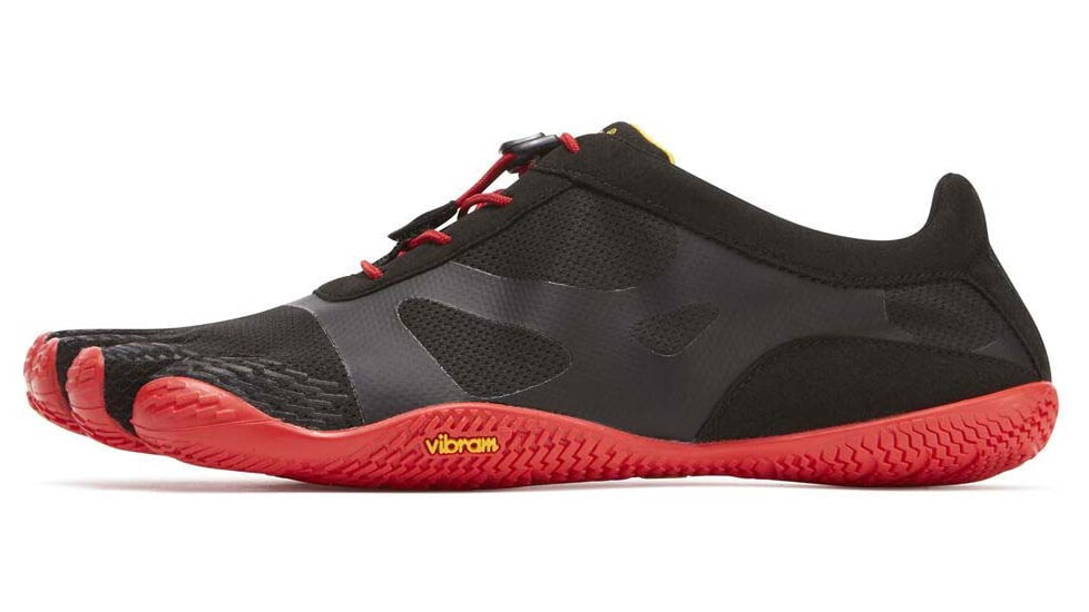 Vibram FiveFingers KSO EVO - Mens, Black/Red, 40 EU, 18M070140