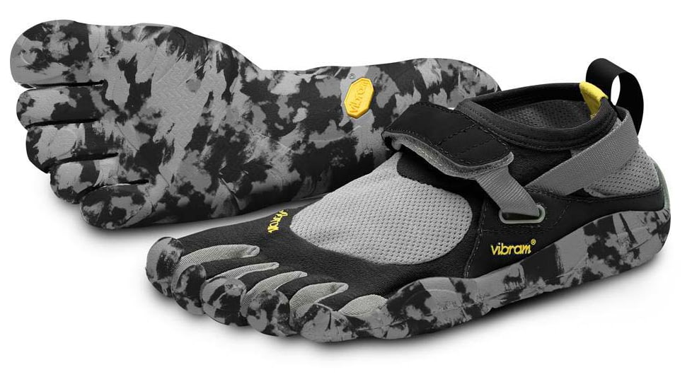 Vibram FiveFingers KSO - Mens, Black/Grey/Camo, 40 EU, M148540