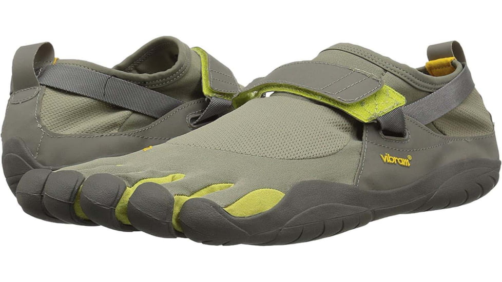 Vibram FiveFingers KSO - Mens, Grey/Palm/Clay, 38 EU, M14538