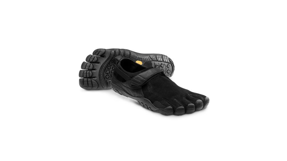 Vibram FiveFingers KSO Trek Camp Shoe, Five Fingers - Mens, Black/Black, 46, M24846