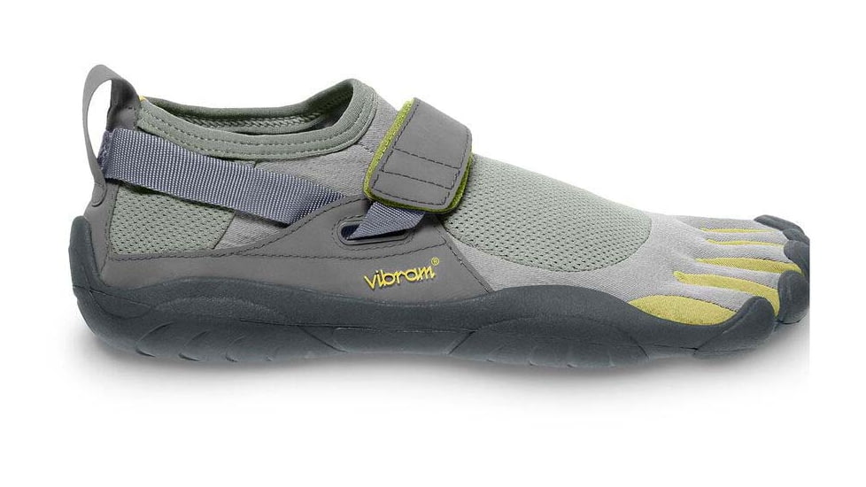 Vibram FiveFingers KSO - Womens, Grey/Palm/Clay, 34 EU, W14534