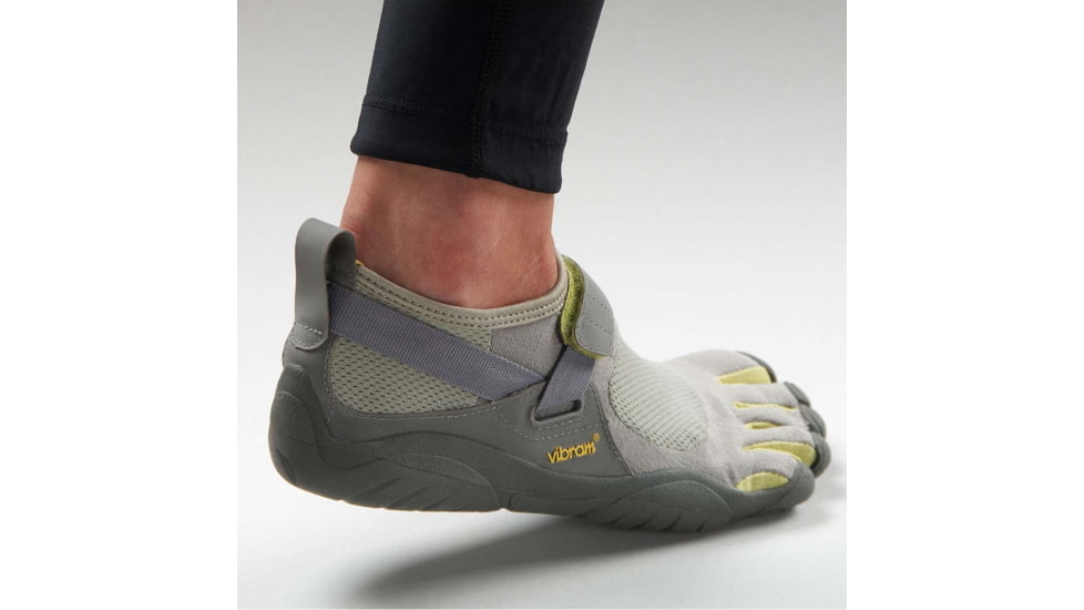Vibram FiveFingers KSO - Womens, Grey/Palm/Clay, 34 EU, W14534