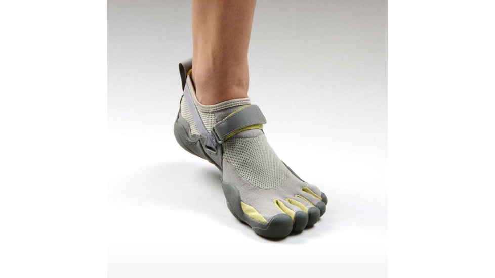 Vibram FiveFingers KSO - Womens, Grey/Palm/Clay, 34 EU, W14534