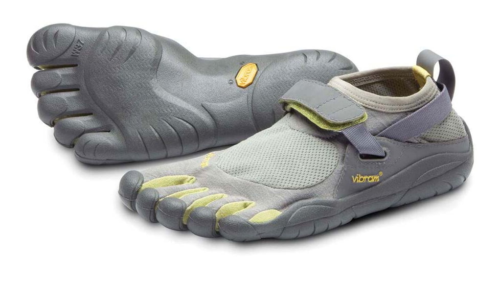 Vibram FiveFingers KSO - Womens, Grey/Palm/Clay, 34 EU, W14534
