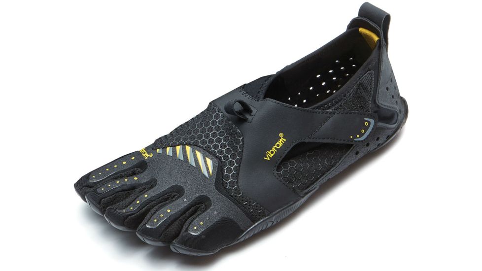 Vibram FiveFingers Signa Watersport Shoe - Women's-Black/Yellow-Medium-39