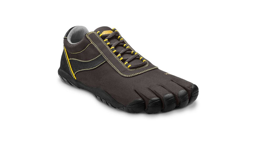 Vibram FiveFingers Speed XC Hiking Shoe - Men's-Black/Yellow-41
